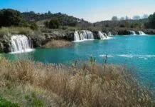 cascada lagunas ruidera ciudad real