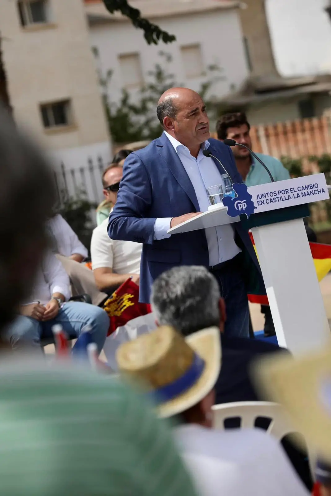 CLM: Paco Núñez y Julián Triguero unidos en un acto histórico en Pozuelo de Calatrava 2 julian pozuelo