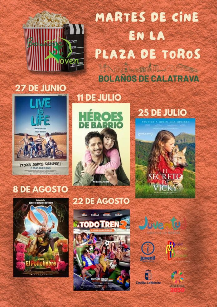 Cartel Martes Cine de Verano Bolanos