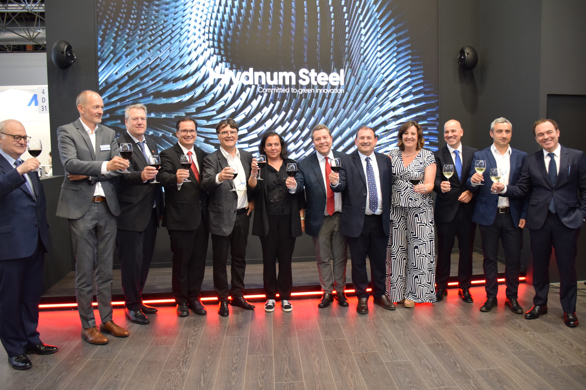 presentacion hydnum steel en dusseldorf