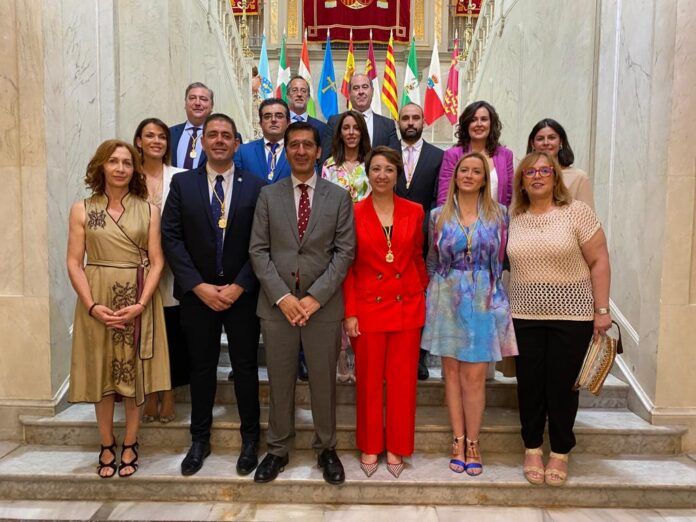 Acto diputados Caballero