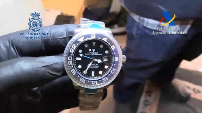 rolex falsificado