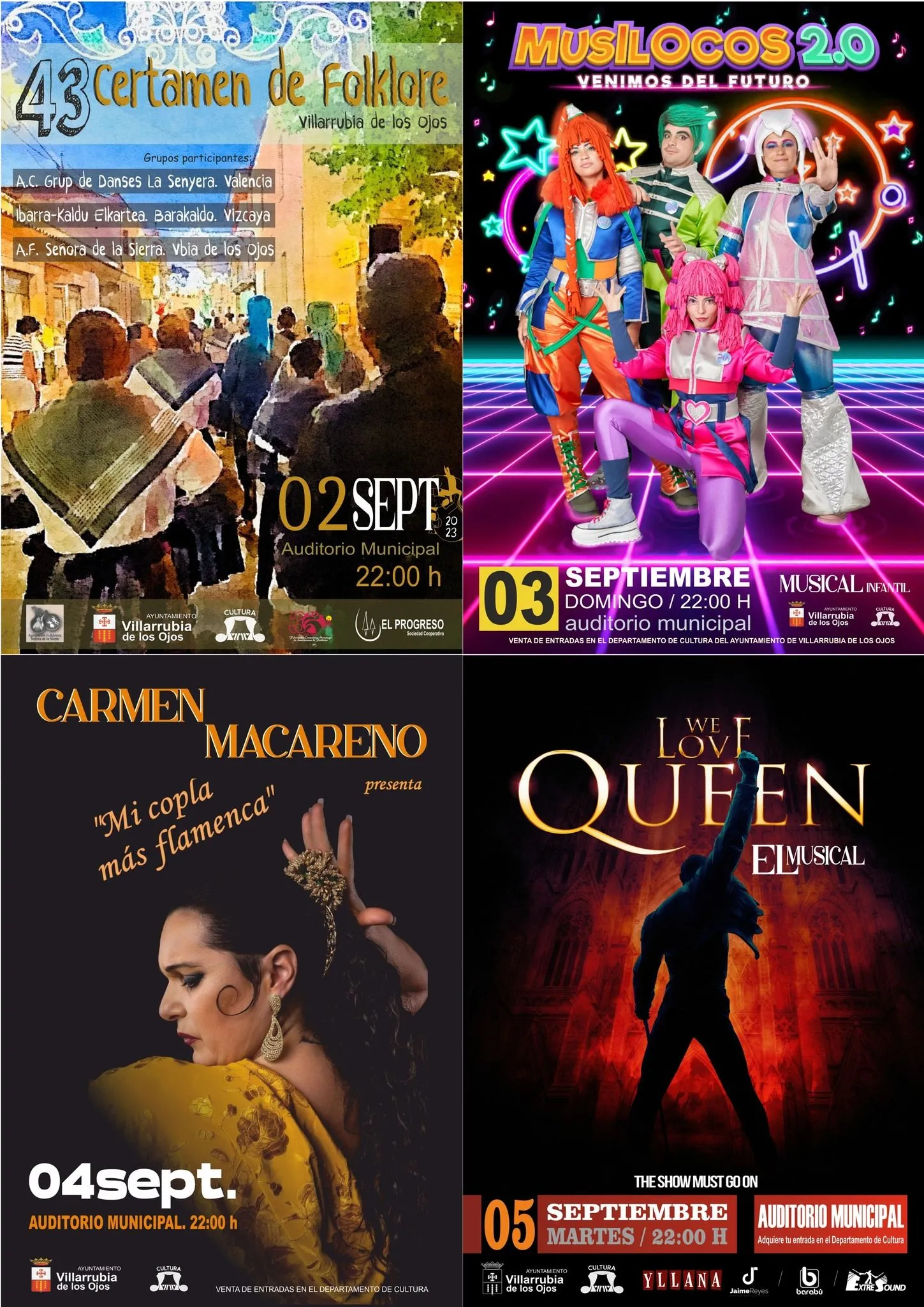 CLM: Villarrubia de los Ojos Anuncia su Temporada Cultural 1 Temporada cultural villarrubia