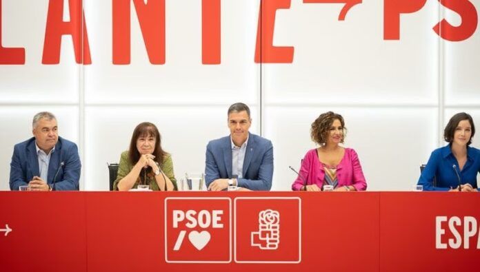 psoe pedro sanchez ejecutiva