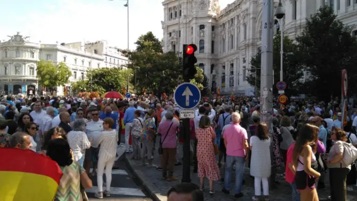 manifestantes amnistia madrid