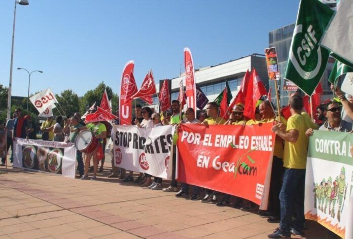 bomberos geacam protesta toledo