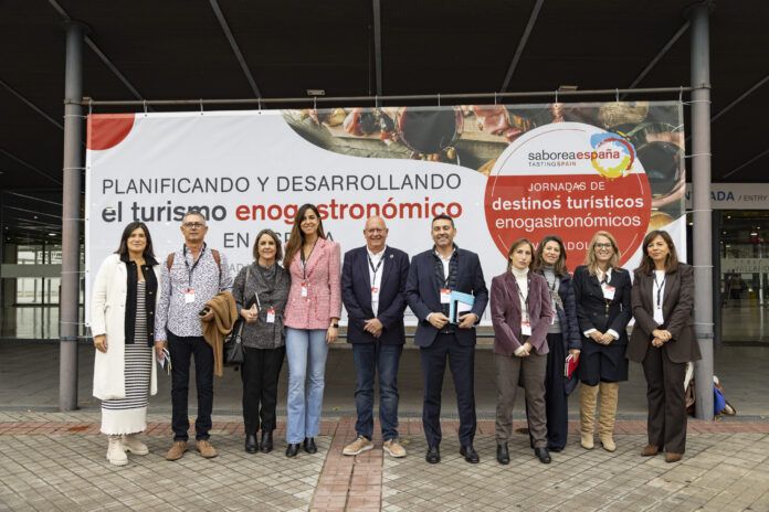 Cristina Galan concejal de Turismo en la Jornadas de Saborea Espana en Valladolid