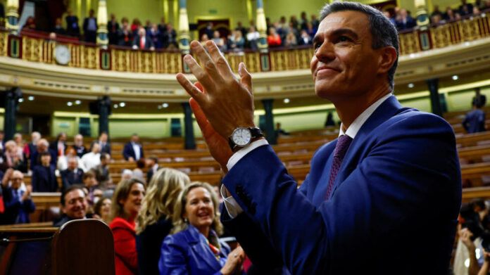 pedro sanchez reelecto