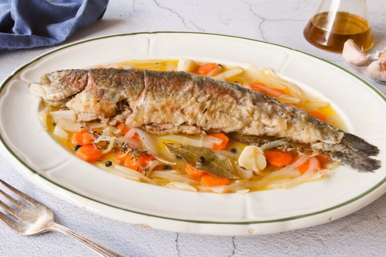 trucha en escabeche hecha en casa