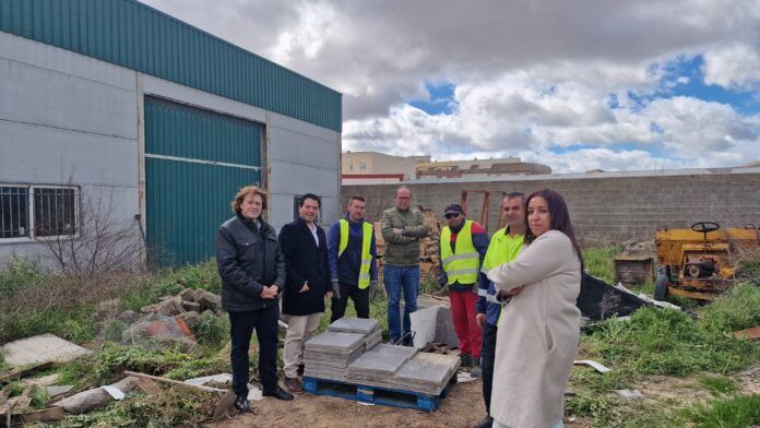 Agustin Espinosa visita Plan de Empleo Pozuelo de Calatrava 1 scaled