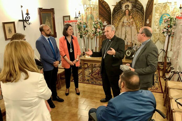 Un momento del encuentro con Gerardo Melgar