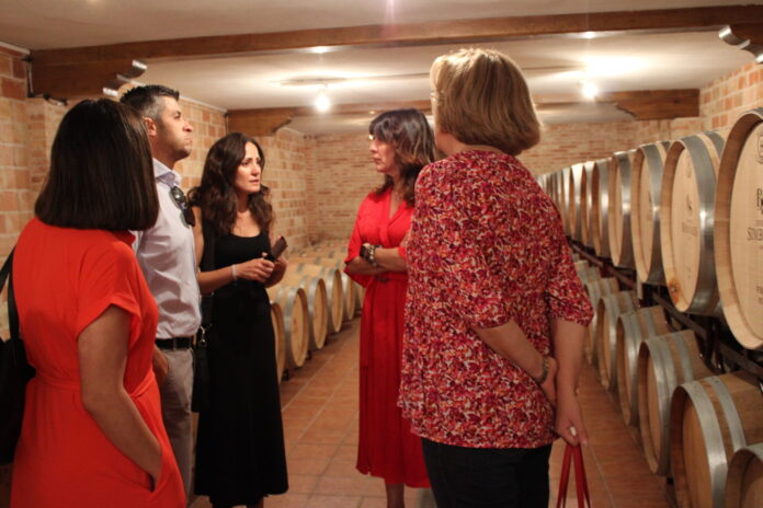 Blanca Fernandez visita Bodegas Simbolo 3