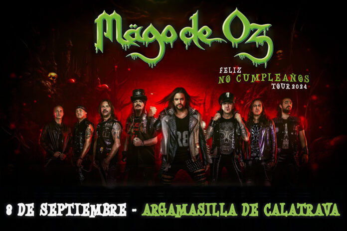 Cartel Mago de Oz Argamasilla Cva