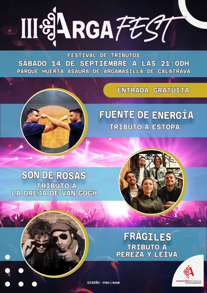 Cartel de la tercera edición del ArgaFest rabanero