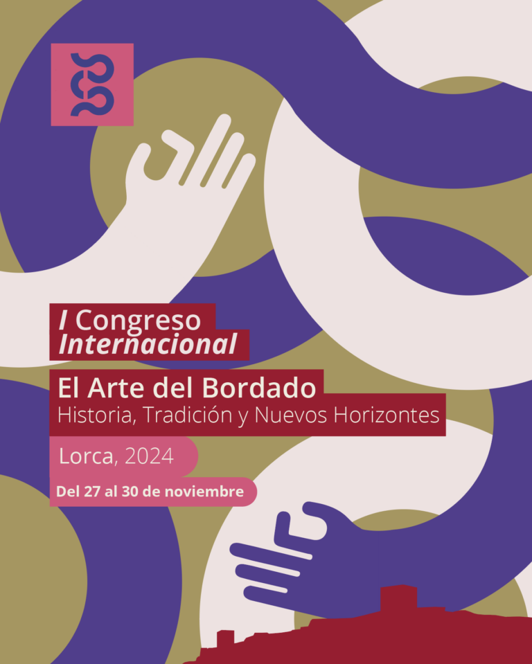 Cartel Congreso Internacional . El Arte del Bordado.