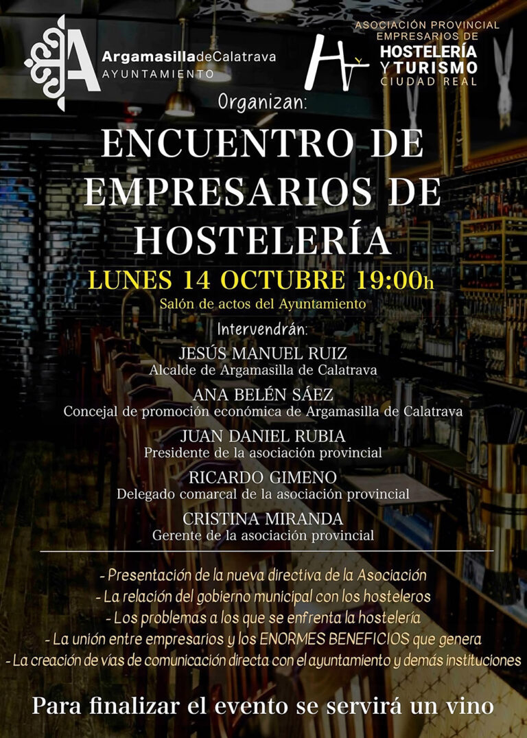 Cartel del encuentro