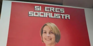 Condena unánime a las amenazas contra la alcaldesa de La Solana cartel mostrado amenazas alcaldesa