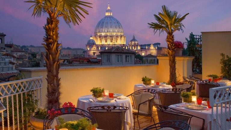 cenas privadas en roma