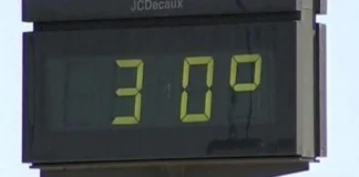 Termometro 30 grados