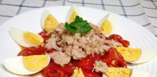 ensalada pimientos