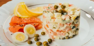 ensaladilla de salmon ahumado