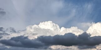 tiempo inestable nubes