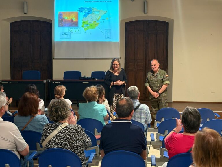La Unidad Militar de Emergencias protagoniza una jornada especial dentro de la 40 Semana Homenaje al Mayor 2