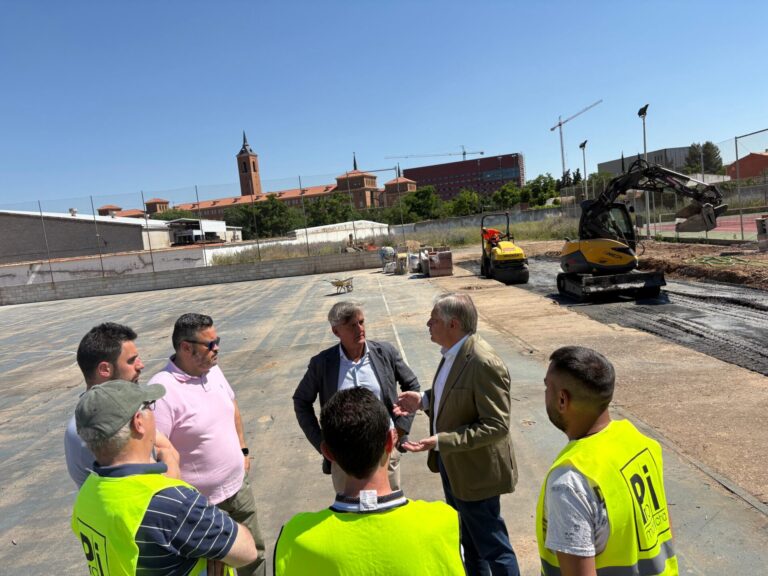 La nueva infraestructura deportiva de Puerta de Santa María estará lista para la próxima temporada