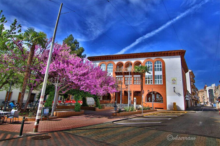 Panorámica de la Plaza del Ayuntamiento de Argamasilla de Calatrava