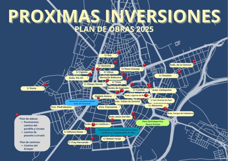 Plan de obras 2025 inversiones vf