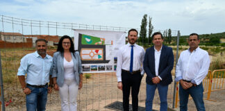 Valverde visita Albaladejo para comprobar inversiones de casi un millón de euros en obras y servicios albadelejo
