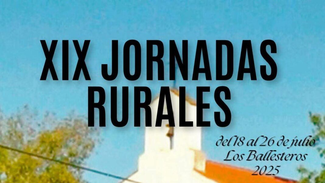 cartel jornadas rurales