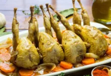 codornices en escabeche