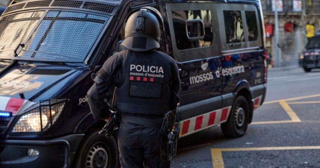 mossos choque