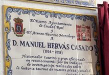 azulejo plaza de toros manuel hervas