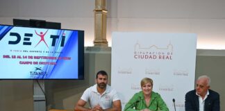 Presentación oficial de la III Feria del Deporte y la Salud en Campo de Criptana con autoridades y organizadores