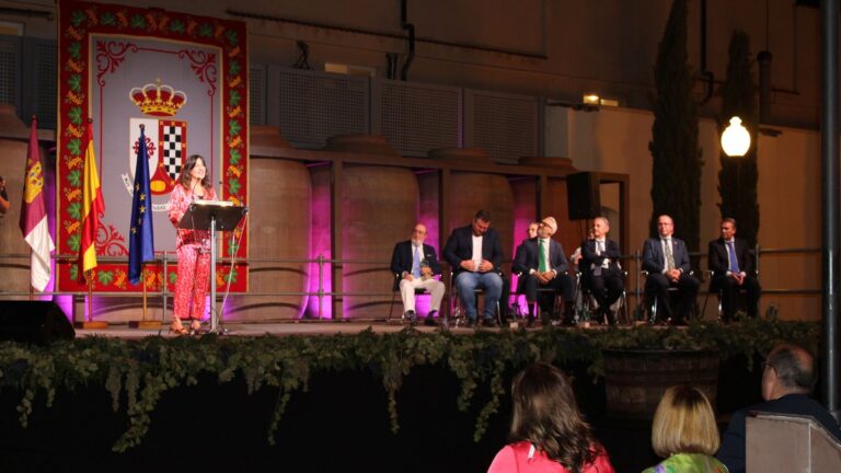 blanca fernandez en fiestas de la vendimia y el vino de valdepenas 2