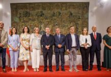 emiliano garcia page presenta el instituto de seguridad y salud laboral en toledo junto al pacto horizonte 2039