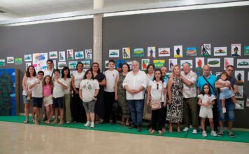 Puertollano inaugura la Muestra de Arte del Centenario con obras de los más pequeños