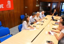 manuel sanchez presenta propuestas del psoe de puertollano en rueda de prensa de inicio de curso politico