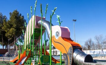 parque infantil en pozuelo