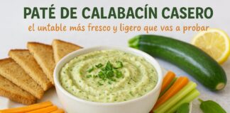 Paté de calabacín casero: el untable más fresco y ligero que vas a probar pate de calabacin casero