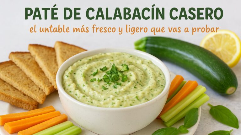 pate de calabacin casero
