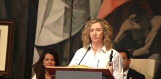 patricia saldana toma de posesion diputacion ciudad real