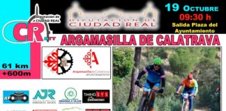 Argamasilla de Calatrava celebra el Open BTT con ciclistas de toda la provincia prueba del open de ciudad real con salida en argamasilla de calatrava