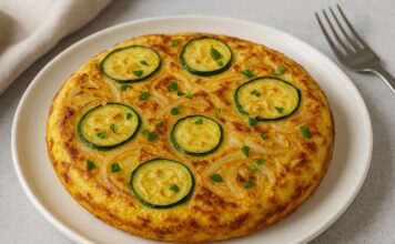 tortilla de calabacin