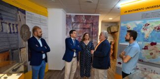 El presidente de la Diputación de Ciudad Real se reúne con el alcalde de Fuencaliente para abordar inversiones y caminos rurales