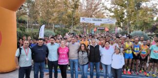 salida de la quixote maraton 2025 en ciudad real con mas de 1 200 corredores y gran ambiente deportivo