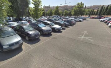 vista del aparcamiento de safont en toledo donde se aplicara la nueva tarifa reducida para trabajadores