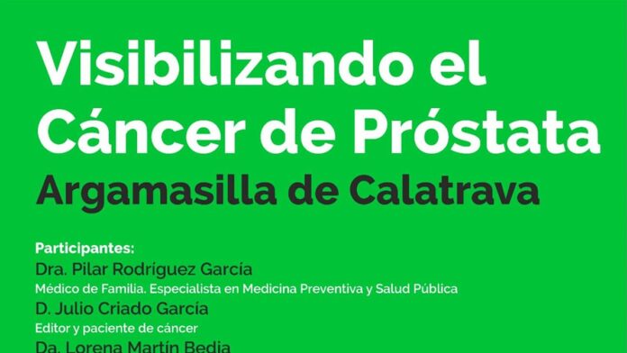 cartel de visibilizando el cancer de prostata en la bodega de argamasilla de calatrava cartel de visibilizando el cancer de prostata en la bodega de argamasilla de calatrava